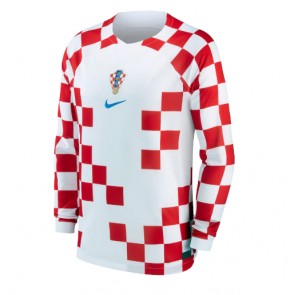 Maillot de foot Croatie Domicile Monde 2022 Manche Longue